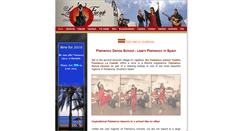 Desktop Screenshot of flamencolafuente.com